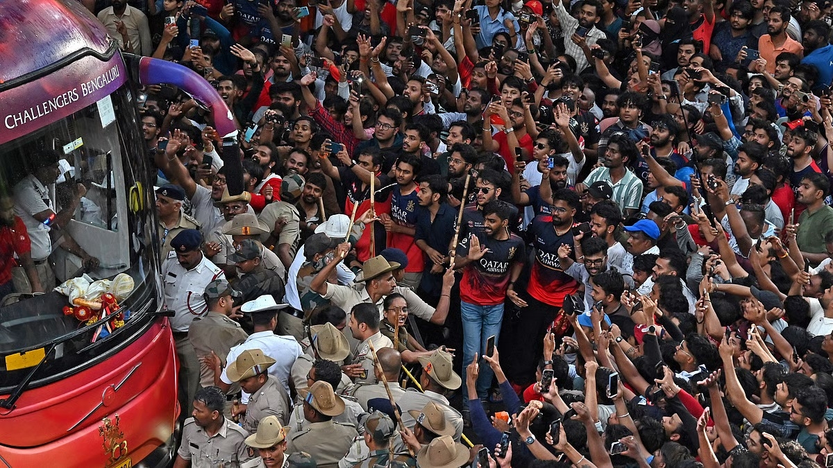 Chinnaswamy Stadium following the stampede