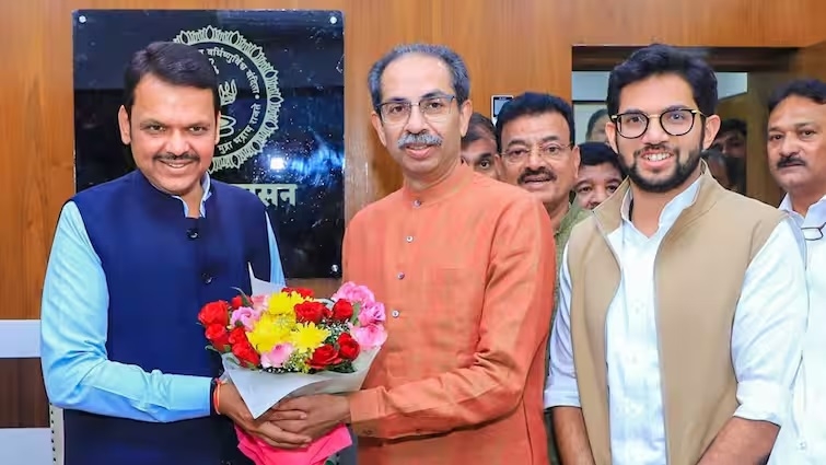 Uddhav Aaditya meet CM