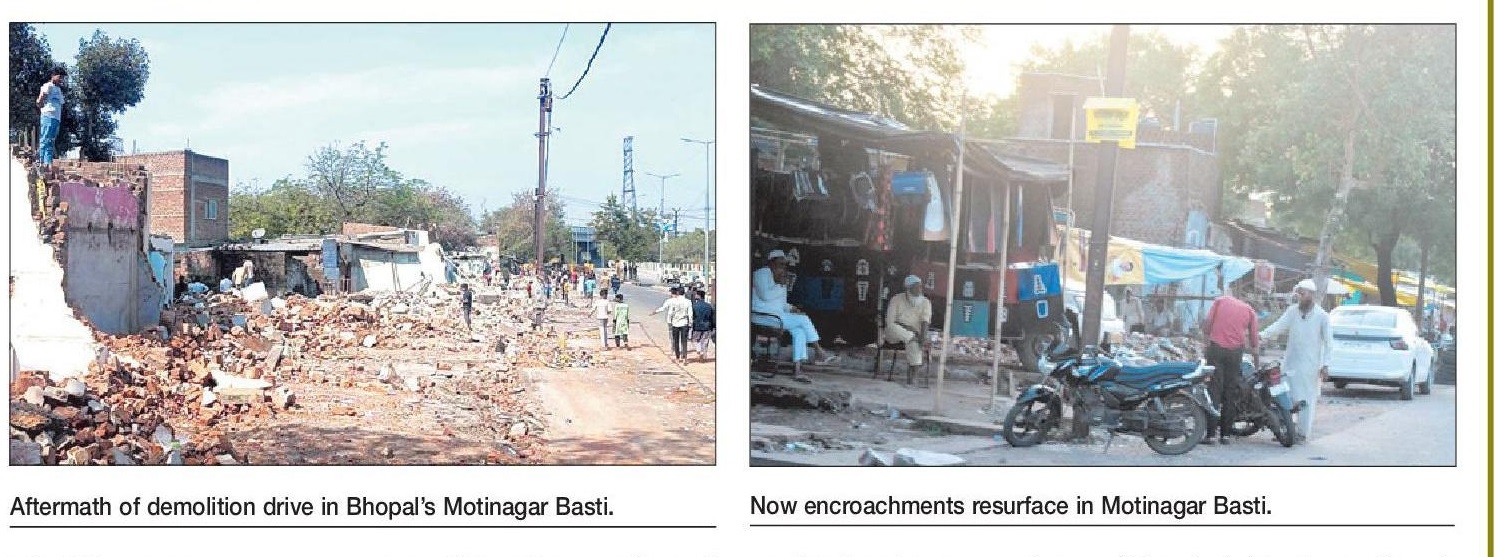 Bulldozer drive falls flat as Motinagar