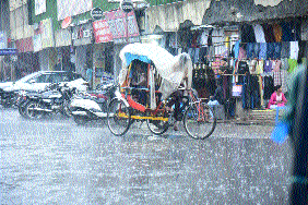 Orange alert for city