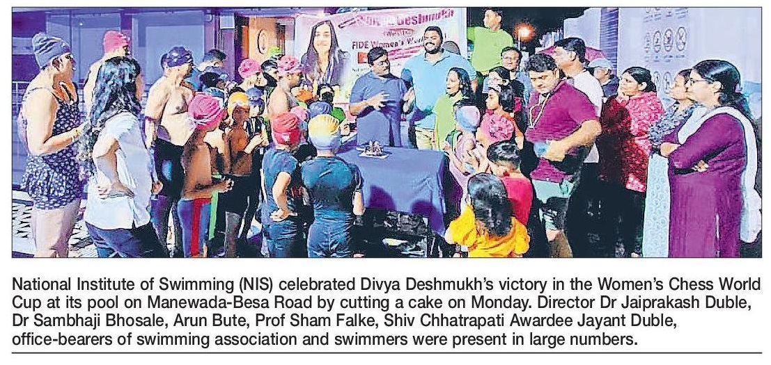 Citys Divya Deshmukh in nagpur