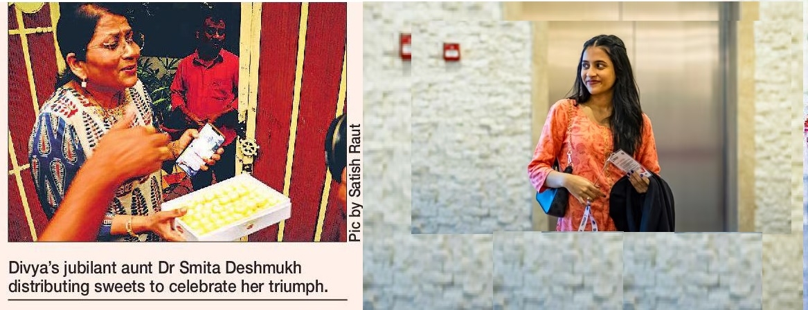 Citys Divya Deshmukh is first Indian to win Womens Chess World Cup