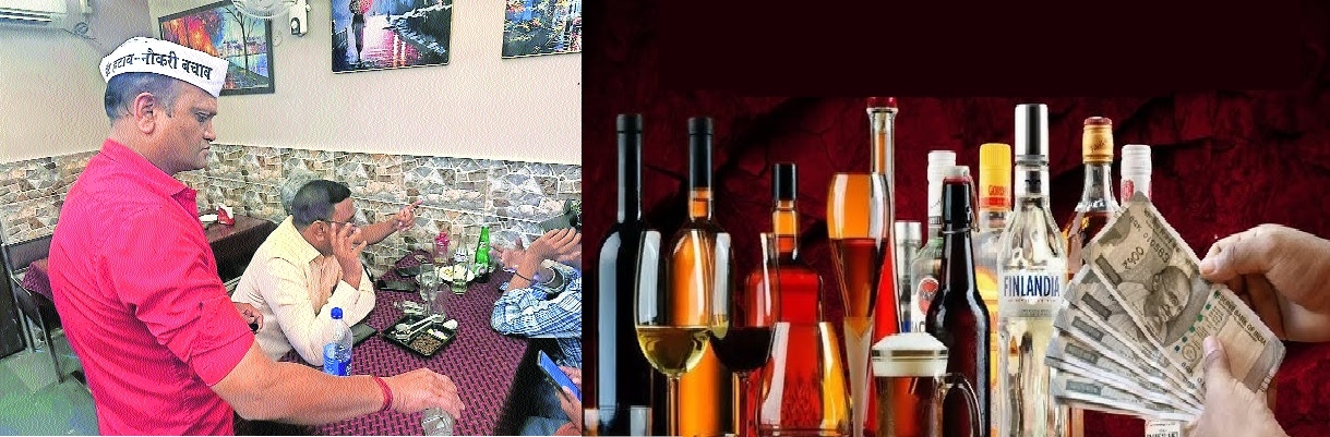 Liquor price hike Bar owners launch Gandhi cap protest 