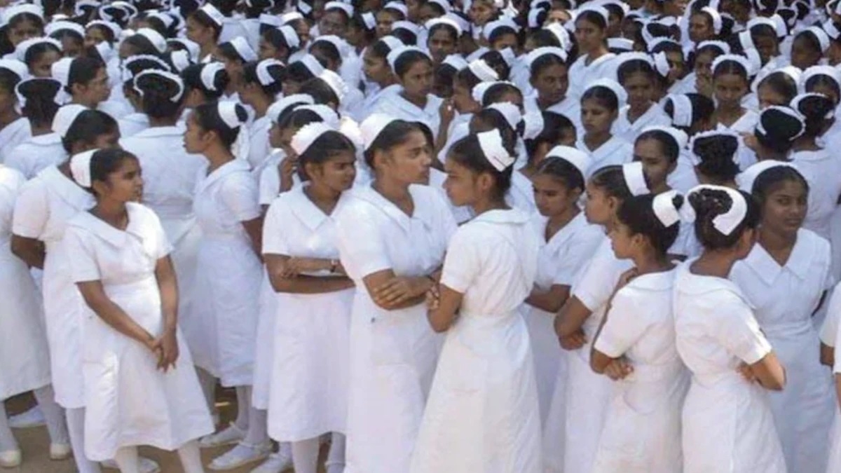 Were lured of free nursing salary Tribal girls
