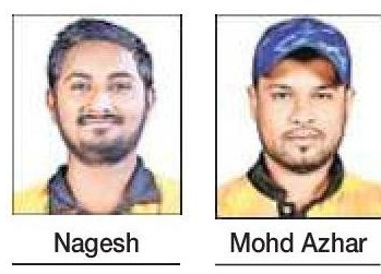Nagesh and Azhar for divyangs T20 Elite Trophy