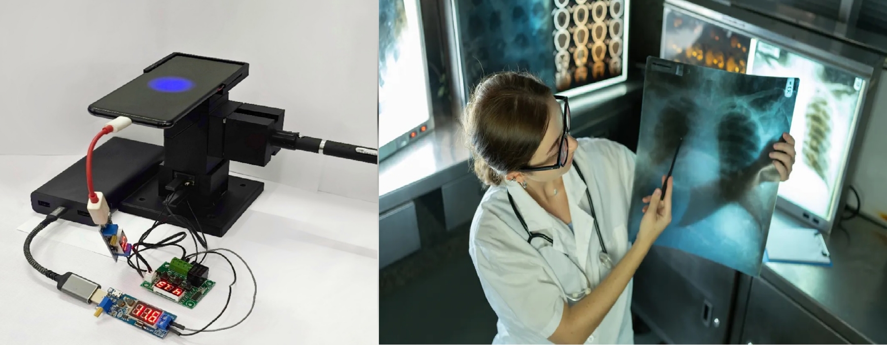 Portable device to detect