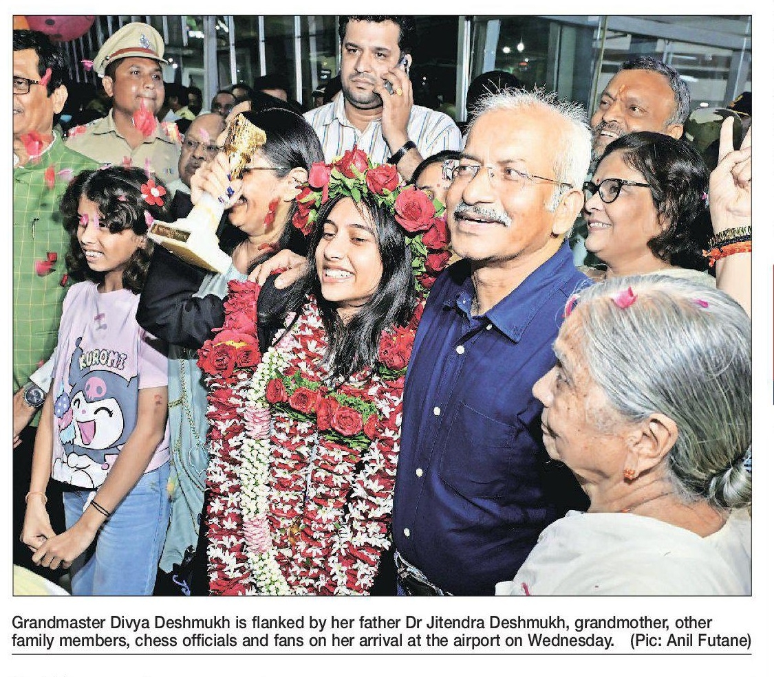 divya deshmukh in nagpur