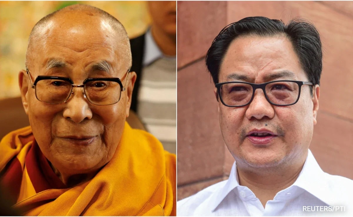 Nobody except Dalai Lama can decide his successor Rijiju