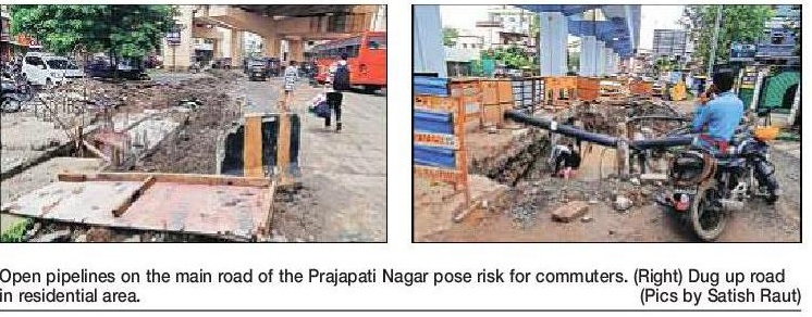 wardhman nagar problms