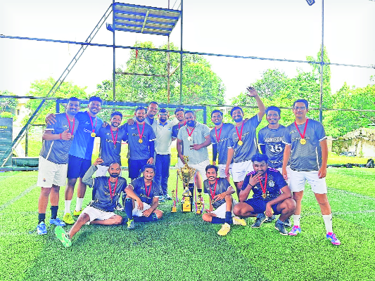 TCS clinch IT football title