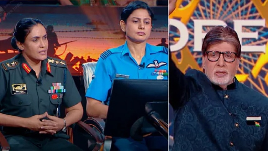 Row over two women officers appearing on KBC