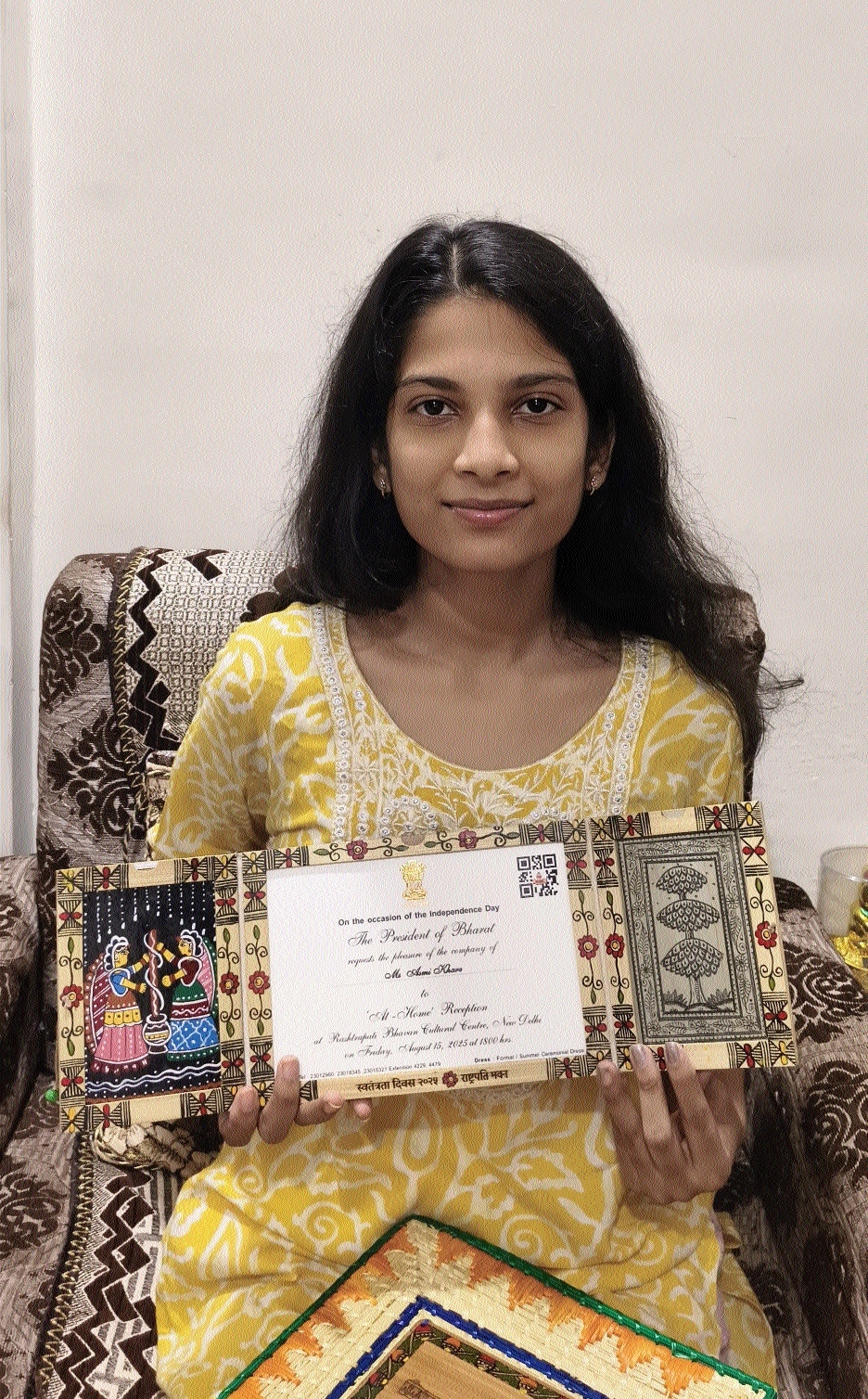 Bhilais Asmi invited to At Home