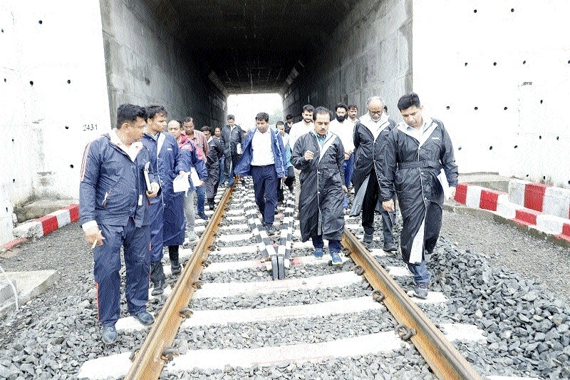 CRS Manoj Arora accompanied by other officers
