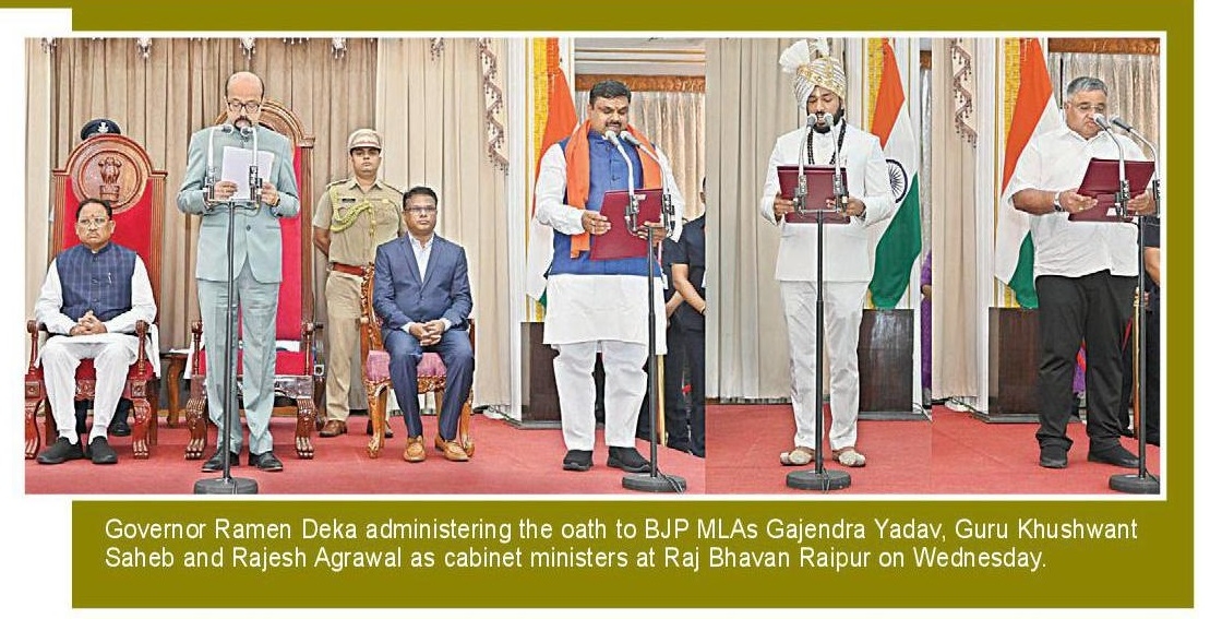 3 new Ministers take oath