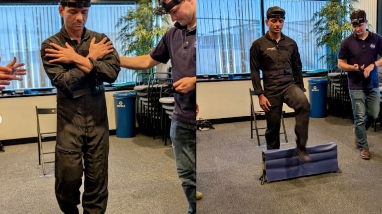 Readjusting to life on earth Shukla