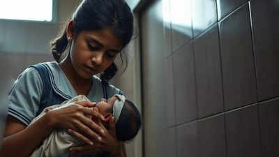Girl gives birth in school toilet