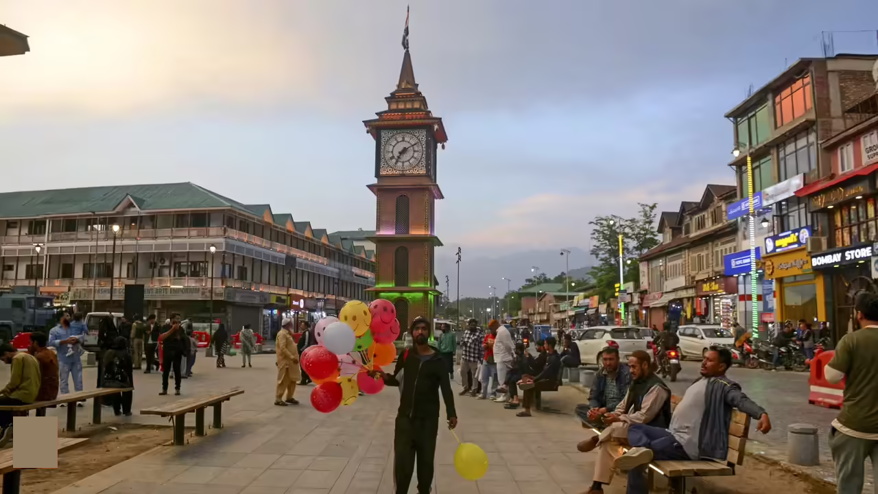 tiranga square kashmir