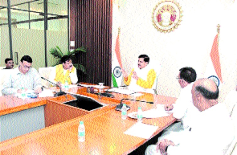 Chief Minister Dr Mohan Yadav chairing a meeting regarding the preparations