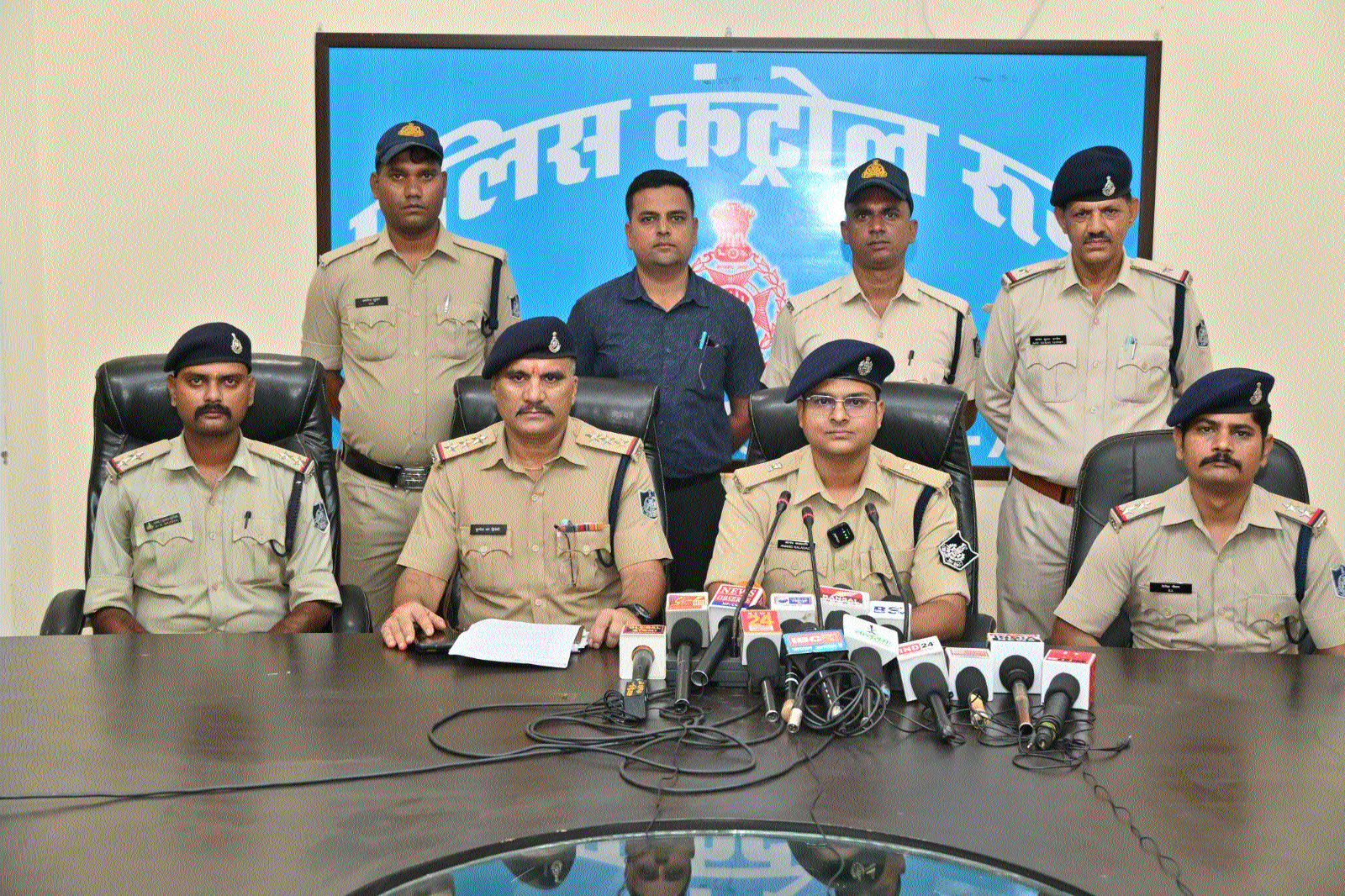 Police arrest five drug