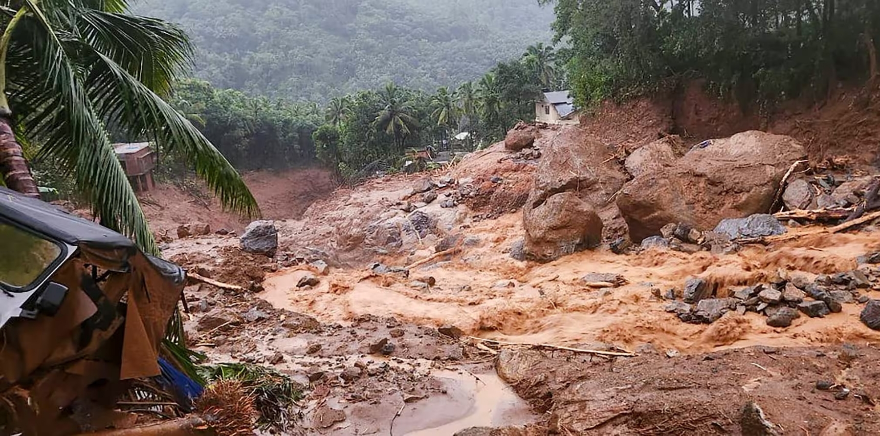 Climate change construction rainfall patterns driving surge in landslides