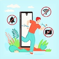 Logging out to tune in Youngsters