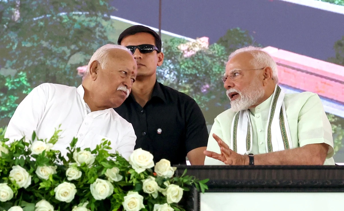 Prime Minister Narendra Modi pens OpEd on RSS chief Mohan Bhagwat