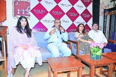 Anirban Banerjee addressing the gathering. Ashish Kale