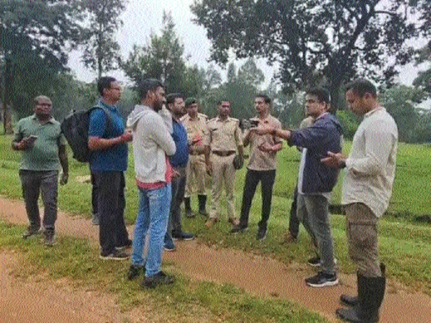 Participants at the wildlife survey workshop which is being organised at Pench Tiger Reserve