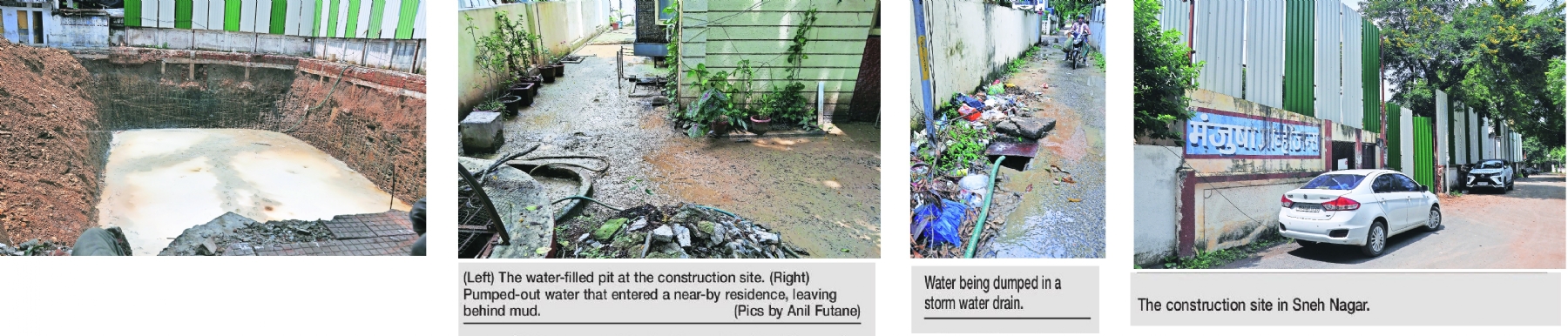 Residents of Sneh Nagar Gawande Layout in deep water