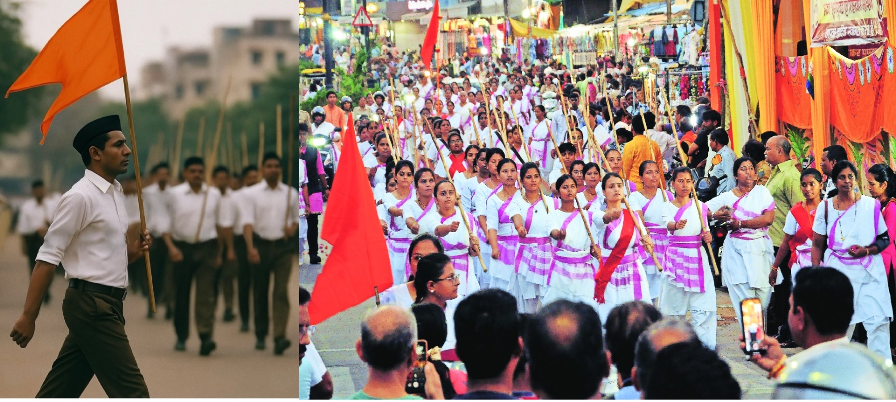Marching   ahead Rashtra Sevika Samiti entered Purvanchal