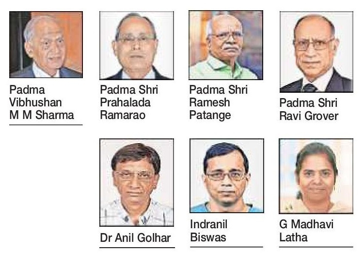 Saptarshi Award 7 eminent