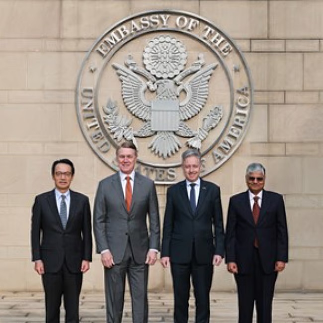 Envoys of Quad nations hold rare meet in China