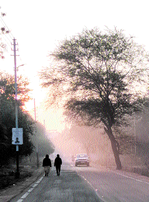 Gwalior records sharp drop of 6°C
