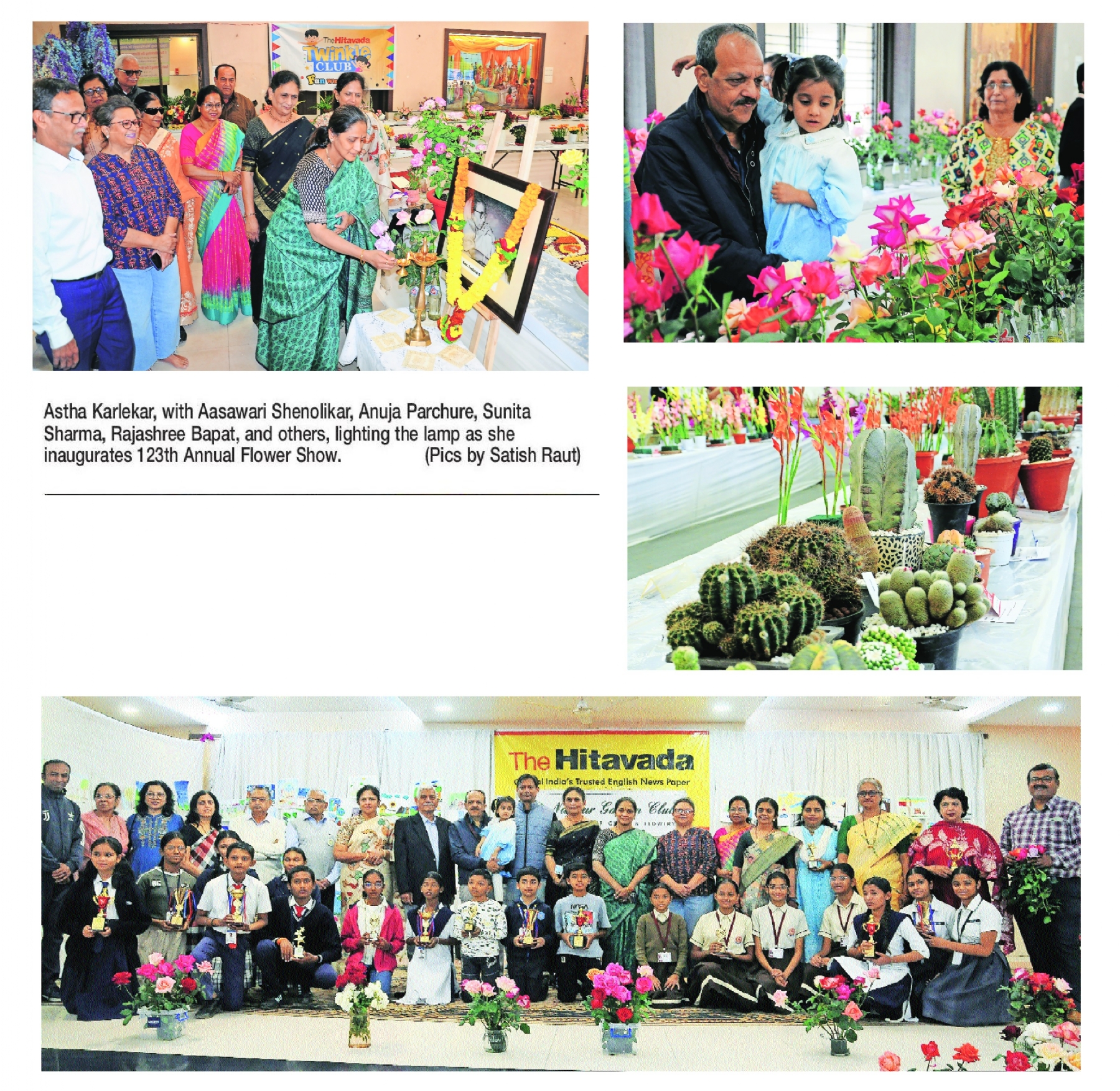 123rd Annual Flower Show comes up with unique cacti roses and bonsai 