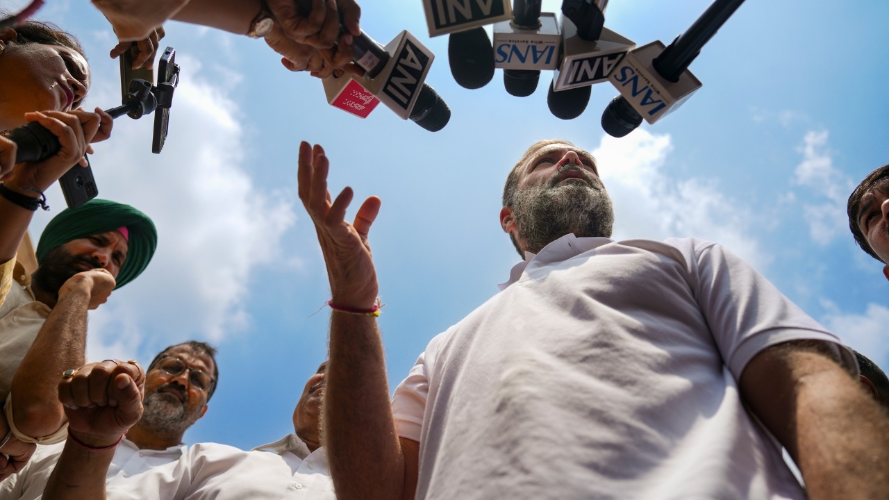 EC gaslightingcitizens Rahul on indelible ink row in Mah civic polls