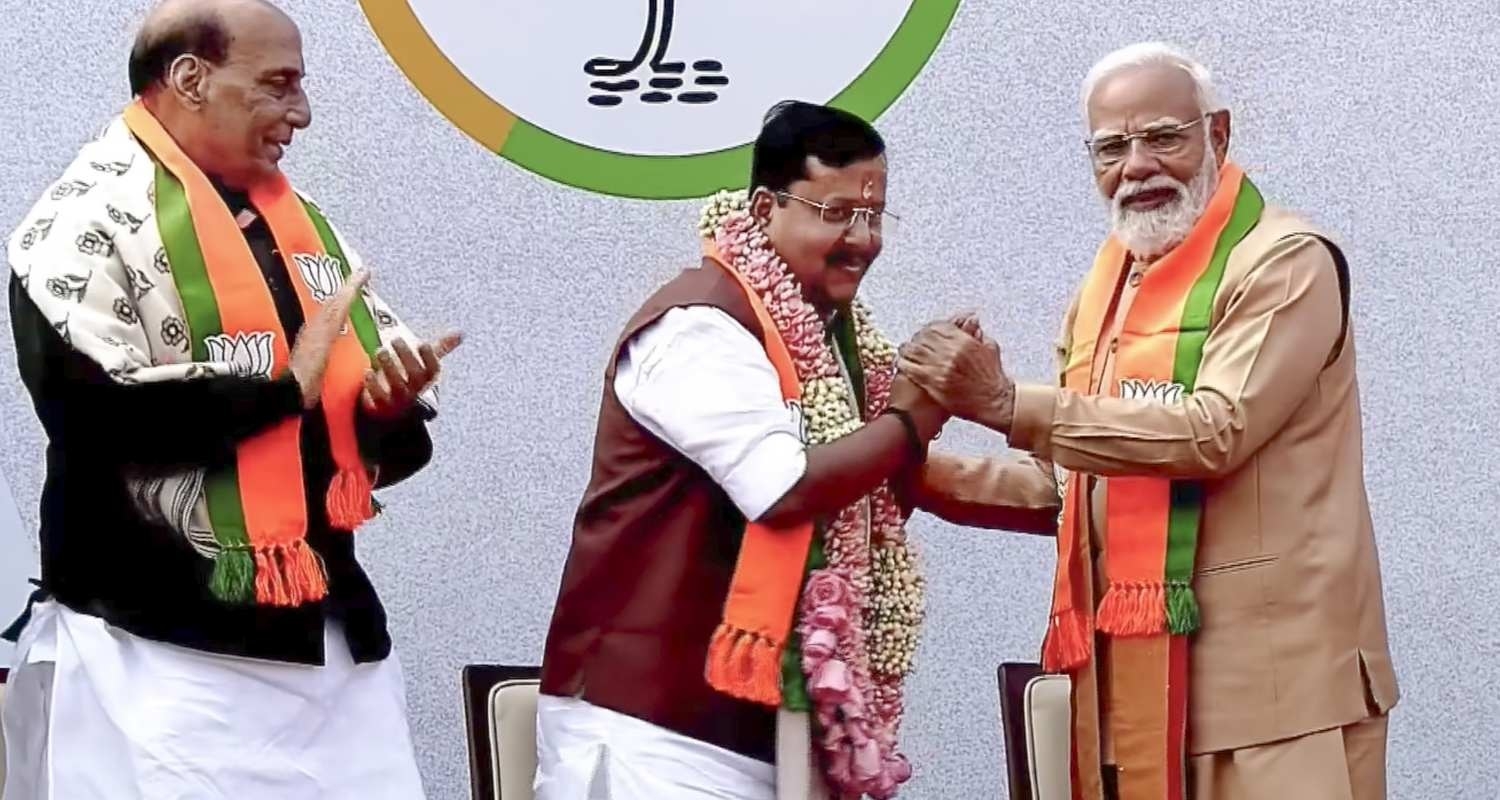 Nitin Nabin takes over as 12th BJP President