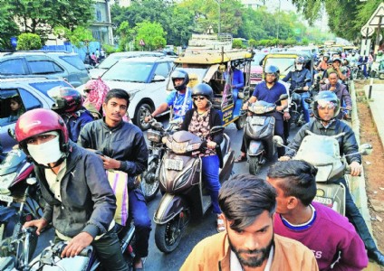 Fans face traffic chaos