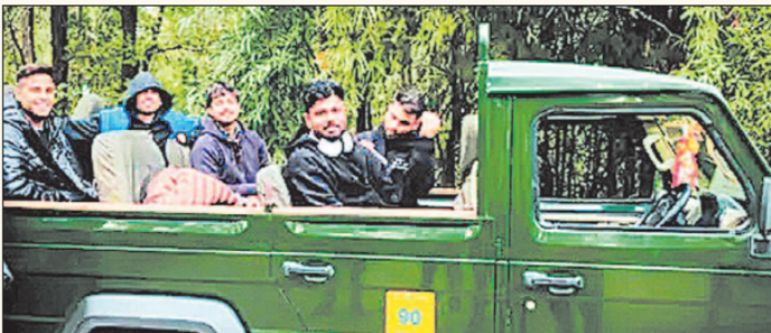 T20 CAPTAIN SURYAKUMAR YADAV, other Indian team players visit Pench