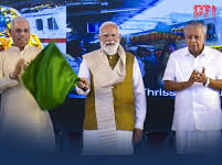 Modi launches projects, flags