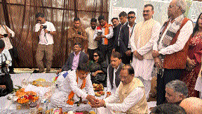 CM lays foundation stone