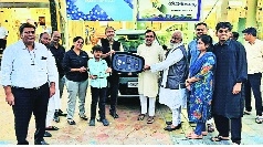 First Tata Sierra delivered from Jaika Motors outlet