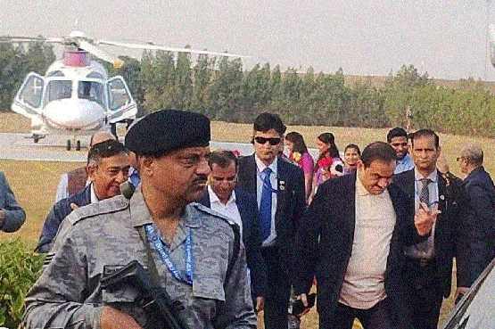 Adani visits Patadi thermal power plant