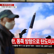 N Korea launches missiles