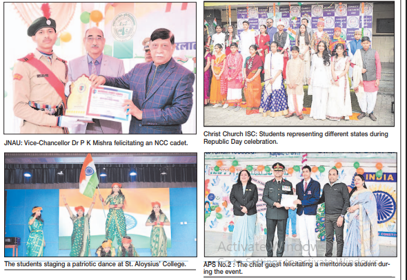 Academic institutions celebrate Republic Day with patriotism 