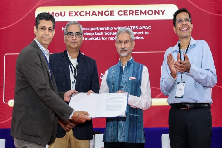 External Affairs Minister Dr S Jaishankar witnesses