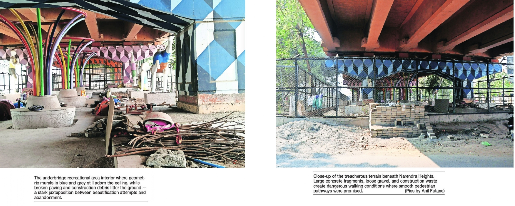 Narendra Nagar recreational space an architecture of abandonment 