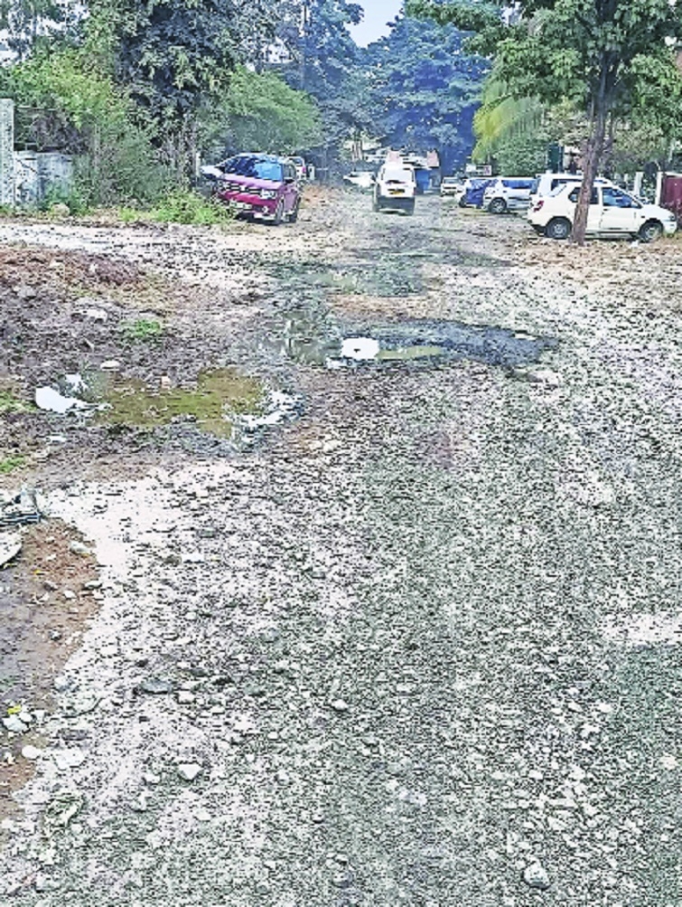 This road has been in a similar condition 