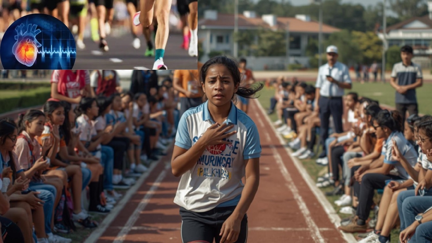 Girl dies of heart attack after finishing school marathon