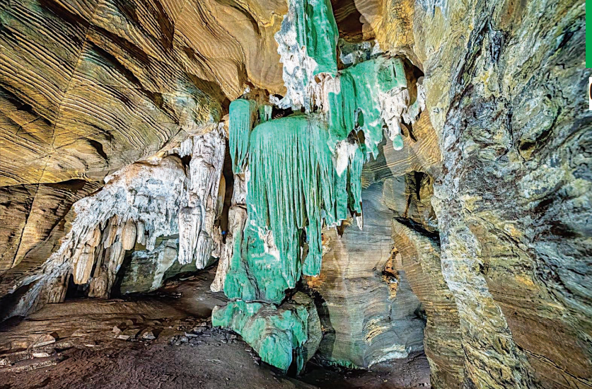 green cave