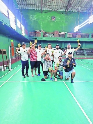 Team Sakhare is YMCA badminton champion